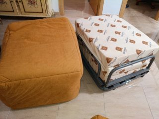 Cama Plegable Metálica y Madera