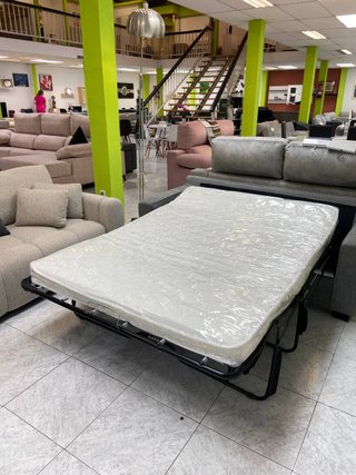 Sofá 2 Plazas Gris Cama REBAJA