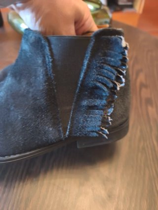 Botines serraje negros BROTES