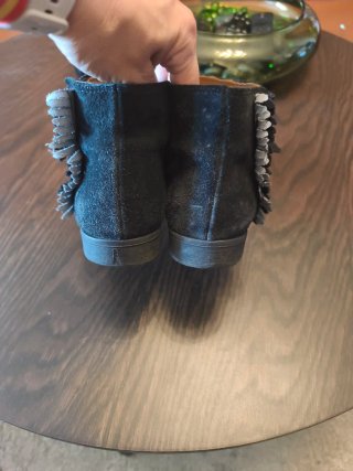 Botines serraje negros BROTES