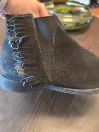 Botines serraje negros BROTES