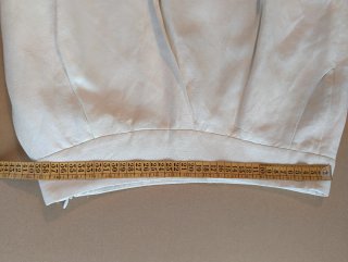 Falda blanco roto Massimo Dutti