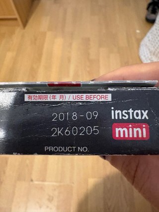 Fujifilm Instax Mini Monochrome 10 hojas Expirado
