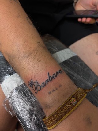 Bar tattoo