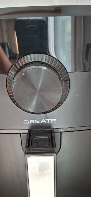 Freidora de aire CREATE negra