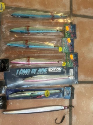 Señuelos pesca jigging