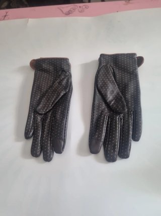 Guantes Salvador Bachiller Piel Mujer Marrón.