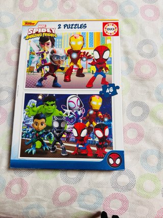 Puzzles Spidey y Sus Amigos Marvel Educa