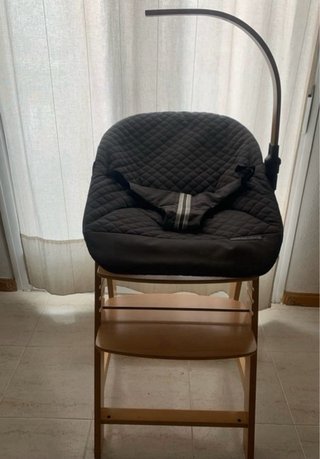 Trona evolutiva madera estilo Stokke