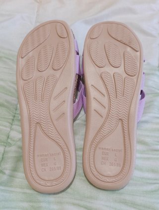 Sandalias Smileyworld Tiras Rosas Talla 40 - 41