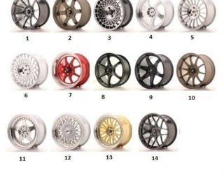 Llantas Japan racing al mejor precio del mercado!