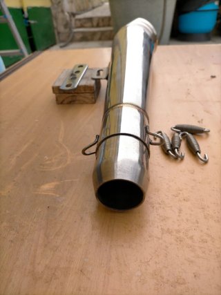 Tubo Escape GP Universal Moto