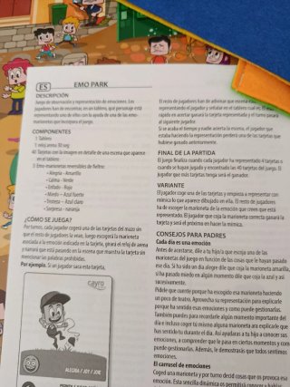 Juego de mesa Emopark