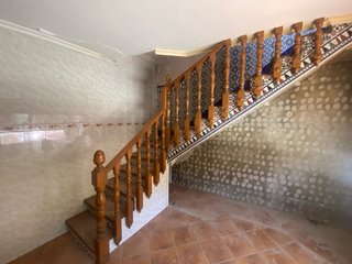 Barandilla de madera para escaleras