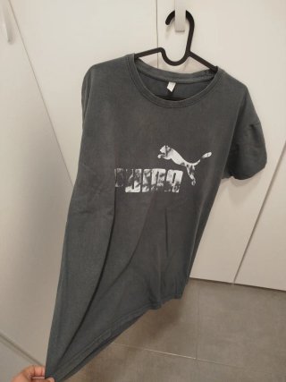 Camiseta Puma Gris Talla XL