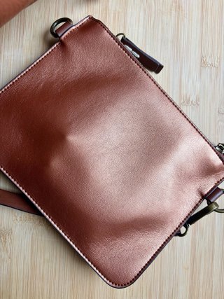 Borsa Manila Grace marrone con pochette