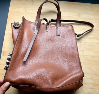 Borsa Manila Grace marrone con pochette