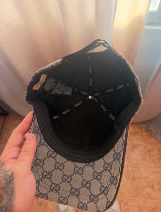 Gorra Gucci Marrón y Roja