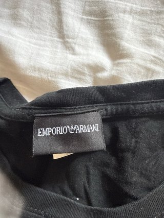 Camiseta Emporio Armani EA7 Negra