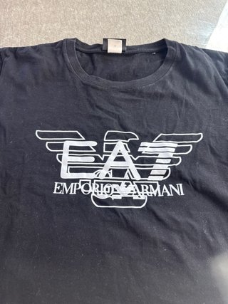 Camiseta Emporio Armani EA7 Negra