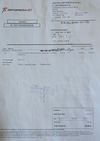 Faja Lumbar Embarazo Talla Única
