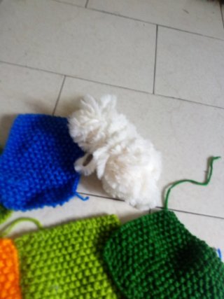 Petachos de lana