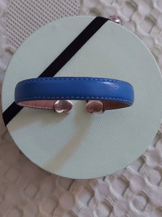 Pulsera Tous Oso Azul y Plata