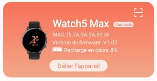 Smartwatch 5 Max Negro Bluetooth 5.0