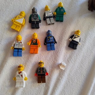 10 Figuras LEGO Vintage Space, City, Star Wars