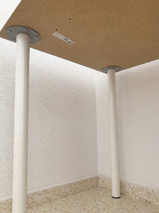 Escritorio IKEA LAGKAPTEN 200cm Blanco
