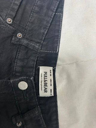 Pull&Bear Pantalones Vaqueros Negros