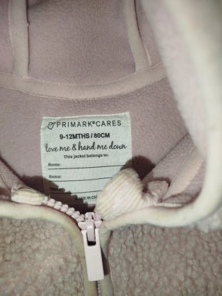 Set 2 cappotti bimba Chicco e Primark tg. Fino a 2