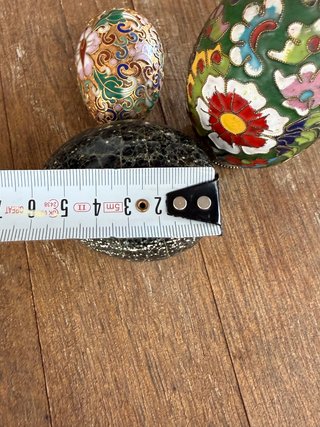 3 Uova Decorative Vintage