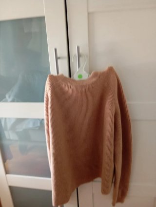 Jersey marrón de punto
