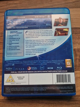 Ratatouille Blu-ray Disney Pixar