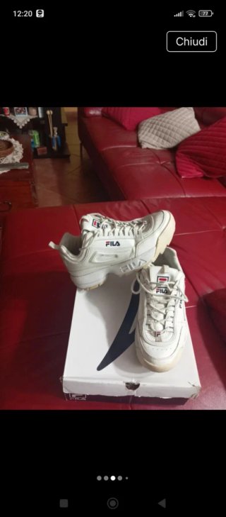 Scarpe Fila bianche