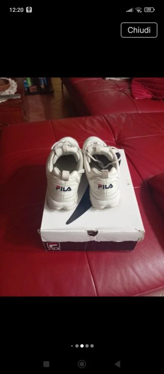 Scarpe Fila bianche