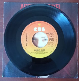 Art Garfunkel - Ojos Brillantes Vinilo Single