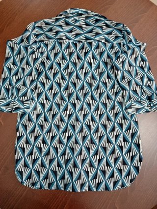 Camicetta donna EMM3 fantasia geometrica