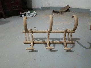 Perchero antiguo de madera