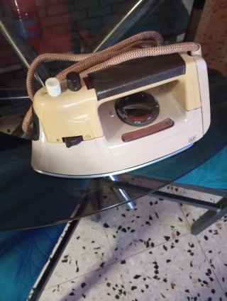 Plancha de vapor vintage