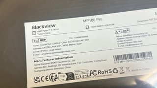 Mini PC Blackview MP100 Pro sin abrir