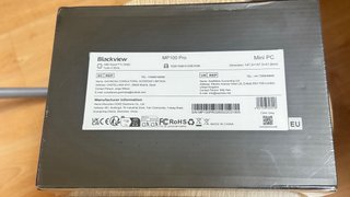 Mini PC Blackview MP100 Pro sin abrir