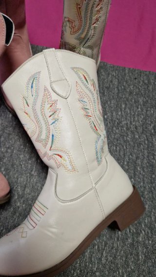 2 pares botas niña talla 33