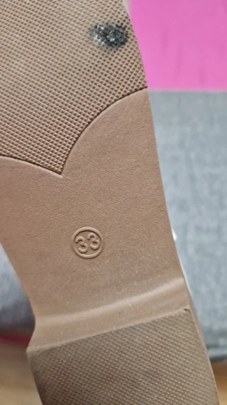2 pares botas niña talla 33