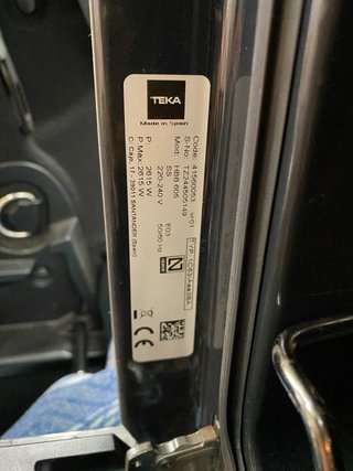 Horno empotrable Teka HBB 605 - 60 cm
