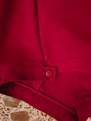 Traje chaqueta y pantalón burdeos