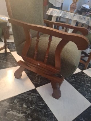 Balancín de madera y tela