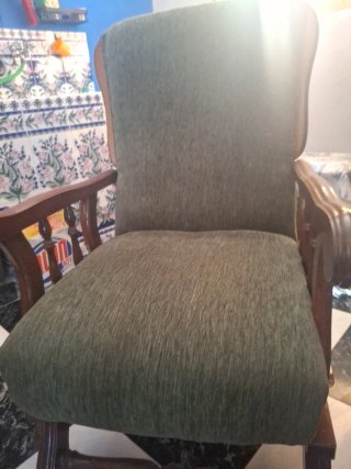 Balancín de madera y tela