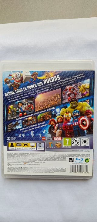 LEGO Marvel Vengadores PS3 EN ESPAÑOL COMPLETO